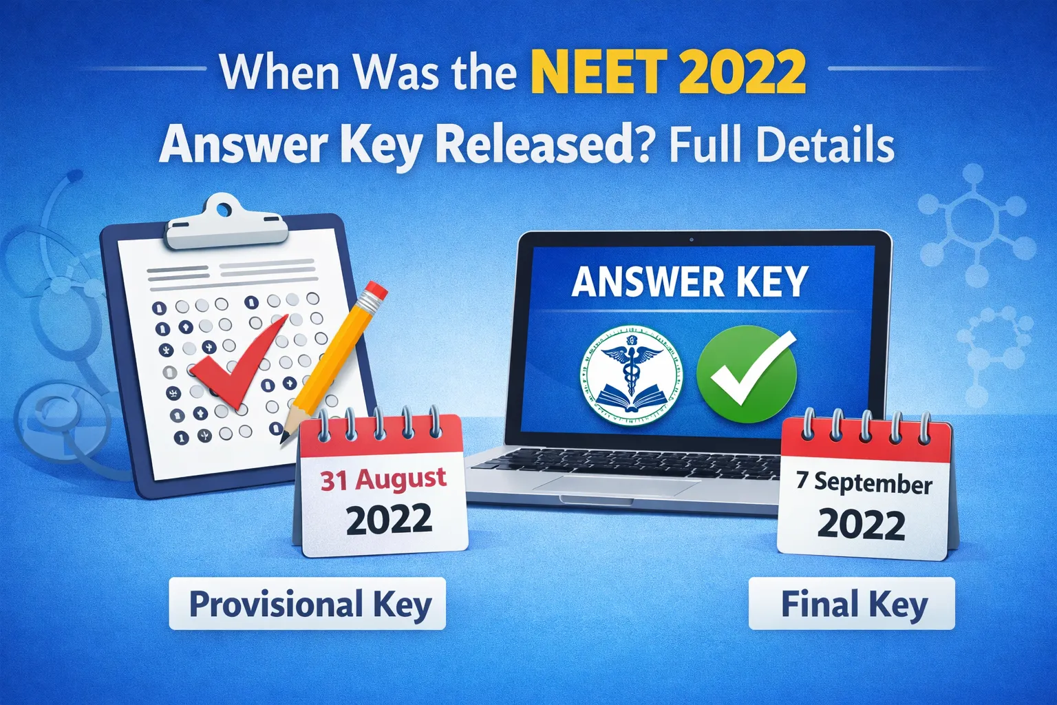When Was the NEET 2022 Answer Key Released? Full Details